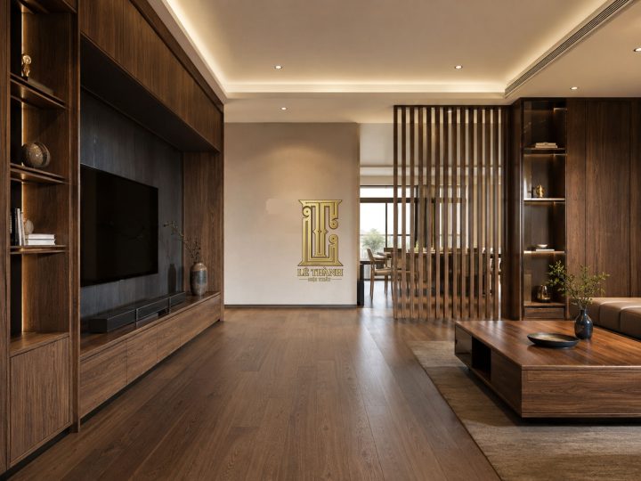 Nội thất gỗ đồng bộ cho căn hộ cao cấp – tối ưu từng không gian sử dụng